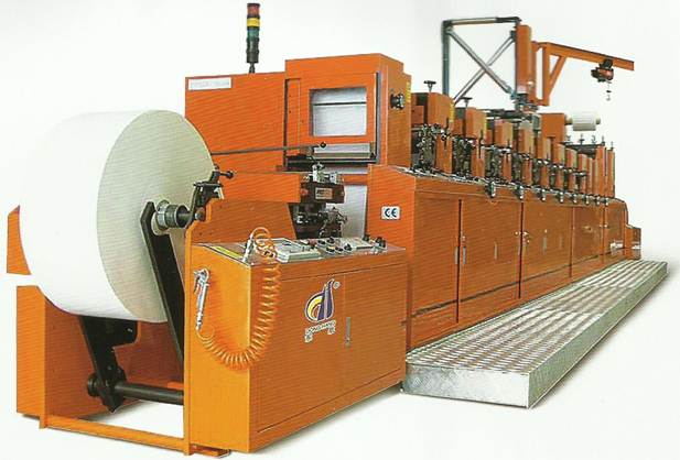 Описание: Флексографская рулонная печатная машина линейного построения DH-330 - фотка 2