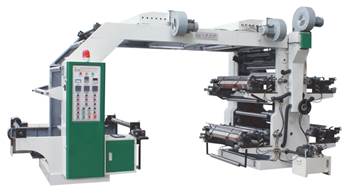 Флексографские печатные машины серий YT и YTZ шириной 1600 мм и количеством печатных секций 4 и 6, фотография YTZ-41600