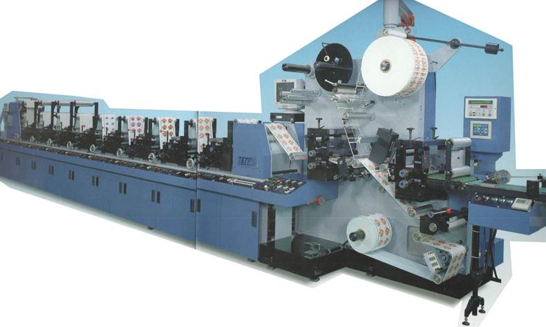 Флексографские печатные машины линейного построения<br>TAIYO (Япония) серии TLF - фотография 1